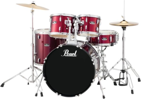 Bateria pearl Vermella